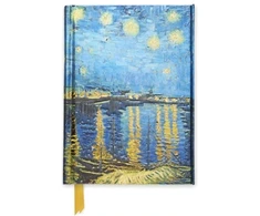 KNYGA Flame Tree Publishing Staff Vincent van Gogh: Starry Night over the Rhone (Foiled Pocket Journal)