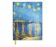 KNYGA Flame Tree Publishing Staff Vincent van Gogh: Starry Night over the Rhone (Blank Sketch Book)