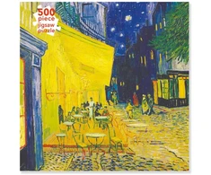 KNYGA Flame Tree Studio Adult Jigsaw Puzzle Vincent van Gogh: Cafe Terrace (500 pieces)
