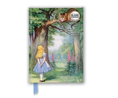 KNYGA Flame Tree Studio John Tenniel: Alice and the Cheshire Cat (Foiled Blank Journal)