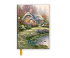 KNYGA Flame Tree Studio Thomas Kinkade: Everett’s Cottage (Foiled Journal)