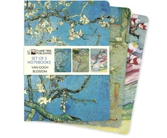 KNYGA Flame Tree Studio Vincent van Gogh: Blossom Set of 3 Standard Notebooks