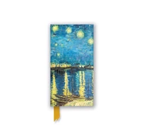 KNYGA Flame Tree Studio Vincent van Gogh: Starry Night over the Rhone (Foiled Slimline Journal)