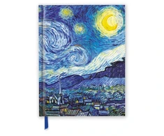 KNYGA Flame Tree Studio Vincent van Gogh: The Starry Night (Blank Sketch Book)