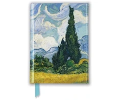 KNYGA Flame Tree Studio Vincent Van Gogh: Wheat Field with Cypresses (Foiled Pocket Journal)