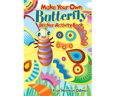 KNYGA Fran Newman Damico Make Your Own Butterfly Sticker Activity Book