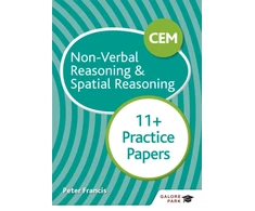 KNYGA Francis Peter CEM 11+ Non-Verbal Reasoning &amp; Spatial Reasoning Practice Papers