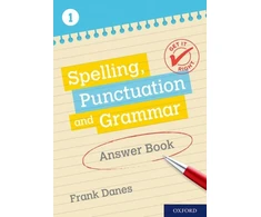 KNYGA Frank Danes Get It Right: KS3; 11-14: Spelling, Punctuation and Grammar Answer Book 1
