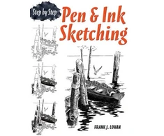 KNYGA Frank Lohan Pen &amp; Ink Sketching Step by Step