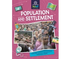 KNYGA Franklin Watts Map Your Planet: Population and Settlement