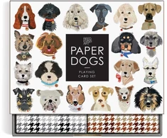 KNYGA Galison Paper Dogs Playing Card Set