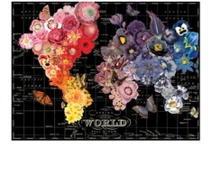 Dėlionė Galison Wendy Gold Full Bloom 1000 Piece Puzzle