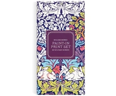 KNYGA Galison William Morris Paint-In Postcard Set