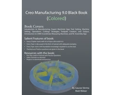 KNYGA Gaurav Verma Creo Manufacturing 9.0 Juodas Book (Colored)
