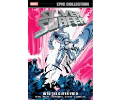 KNYGA George Perez Sidabrinis Surfer Epic Collection: Into The Outer Void