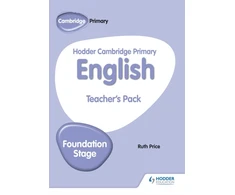 KNYGA Gill Budgell Hodder Cambridge Primary English Teacher's Pack Foundation Stage