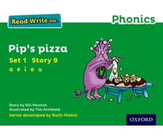 KNYGA Gill Munton Read Write Inc. Phonics: 9 Pip's Pizza (Žalias Set 1 Storybook)