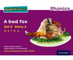 KNYGA Gill Munton Read Write Inc. Phonics: A Bad Fox (Violetinė Set 2 Storybook 2)