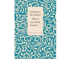 KNYGA Giorgio Agamben What I Saw, Heard, Learned . . .