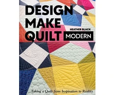 KNYGA H Black Design, Make, Quilt Modern