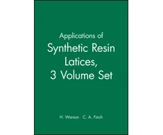 KNYGA H Warson Applications of Synthetic Resin Latices, Set
