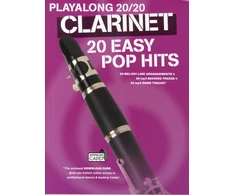 KNYGA Hal Leonard Corp Playalong 20/20 Clarinet