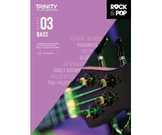 KNYGA Hal Leonard Corp Trinity College London Rock &amp; Pop 2018 Bass Grade 3