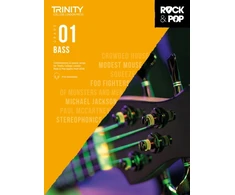 KNYGA Hal Leonard Corp Trinity College London Rock &amp; Pop 2018 Bass Grade 1