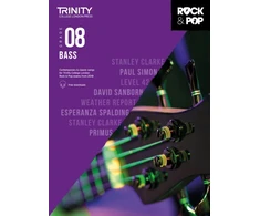 KNYGA Hal Leonard Corp Trinity College London Rock &amp; Pop 2018 Bass Grade 8