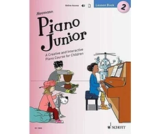 KNYGA Hans Gunter Heumann Piano Junior - Lesson Book 2