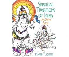 KNYGA Harish Johari Spiritual Traditions of India Coloring Book