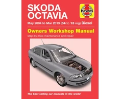 KNYGA , Haynes Publishi, Haynes Publishi Skoda Octavia Diesel (May '04-Mar '13) 04 to 13 reg