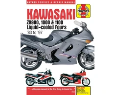 KNYGA Haynes Publishing Kawasaki ZX900, 1000 &amp; 1100 Liquid-Cooled Fours