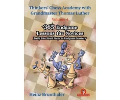 KNYGA Heinz Brunthaler 365 Endgame Lessons for Novices