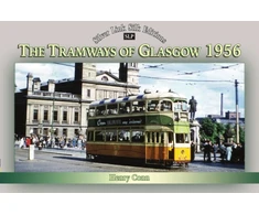 KNYGA Henry Conn Sidabrinis Link Silk Edition The Tramways of Glasgow 1956