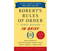 KNYGA Henry M., III Robert Robert's Rules of Order Newly Revised In Brief, 3rd edition