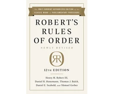 KNYGA Henry M., III Robert Robert's Rules of Order Newly Revised, 12th edition