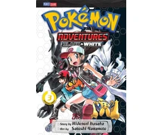KNYGA Hidenori Kusaka Pokemon Adventures: Juodas and Baltas, Vol. 3