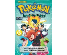 KNYGA Hidenori Kusaka Pokemon Adventures (Gold and Sidabrinis), Vol. 12