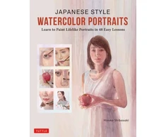 KNYGA Hiroko Shibasaki Japanese Style Watercolor Portraits