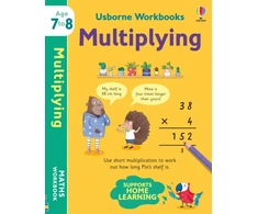 KNYGA Holly Bathie Usborne Workbooks Multiplying 7-8