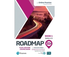 KNYGA Hugh Dellar Roadmap B1+ Flexi Edition Roadmap Course Book 1 with eBook and Online Practice Access
