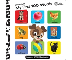 KNYGA I Kids P Baby Einstein Lift A Flap My First 100 Words Novelty Board Book