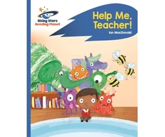 KNYGA Ian Macdonald Reading Planet - Help Me, Teacher! - Mėlyna: Rocket Phonics