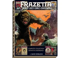 KNYGA J David Spurlock Frazetta: World's Best Comics Cover Artist