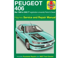 KNYGA J H Haynes Peugeot 406 Petrol &amp; Diesel (Mar 99 - 02) T to 52