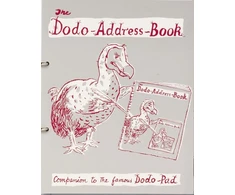 KNYGA J Verney Dodo Address Book (Looseleaf)