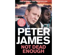 KNYGA James Peter Not Dead Enough, NOW A MAJOR ITV DRAMA STARRING JOHN SIMM