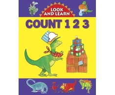 KNYGA Jan Lewis Look and Learn with Little Dino: Count 123