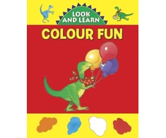 KNYGA Jan Lewis Look and Learn with Little Dino: Colour Fun